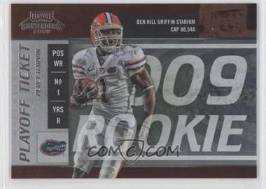 2009 Playoff Contenders - College Rookie Ticket - Playoff Ticket #17 - Percy Harvin /99