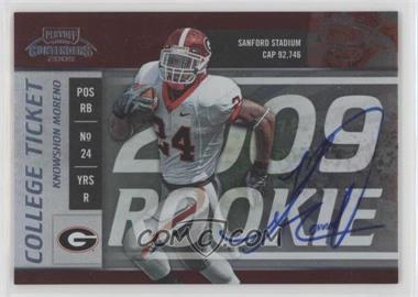 2009 Playoff Contenders - College Rookie Ticket #2 - Knowshon Moreno /65