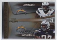 Larry English, Demetrius Byrd #/100