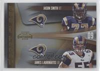 Jason Smith, James Laurinaitis #/100