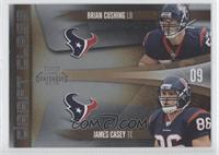 Brian Cushing, James Casey