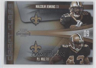 2009 Playoff Contenders - Draft Class #14 - Malcolm Jenkins, P.J. Hill