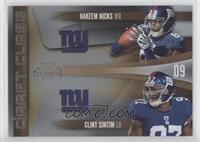 Hakeem Nicks, Clint Sintim