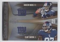 Hakeem Nicks, Clint Sintim