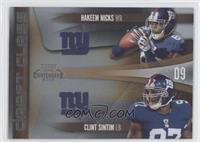 Hakeem Nicks, Clint Sintim