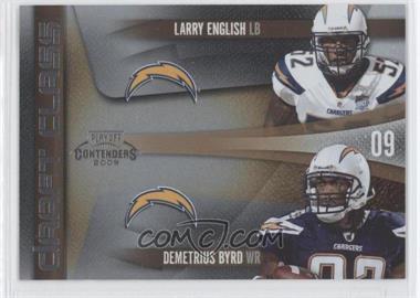 2009 Playoff Contenders - Draft Class #19 - Larry English, Demetrius Byrd