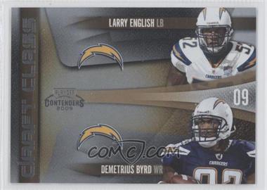 2009 Playoff Contenders - Draft Class #19 - Larry English, Demetrius Byrd