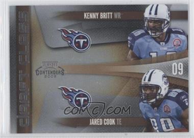 2009 Playoff Contenders - Draft Class #23 - Kenny Britt, Jared Cook