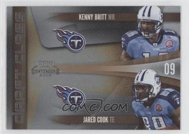 2009 Playoff Contenders - Draft Class #23 - Kenny Britt, Jared Cook