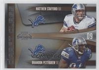 Matthew Stafford, Brandon Pettigrew