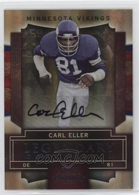 2009 Playoff Contenders - Legendary Contenders - Black Autographs #11 - Carl Eller