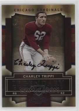 2009 Playoff Contenders - Legendary Contenders - Black Autographs #12 - Charley Trippi