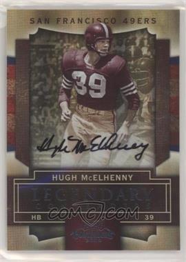 2009 Playoff Contenders - Legendary Contenders - Black Autographs #39 - Hugh McElhenny