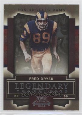 2009 Playoff Contenders - Legendary Contenders #33 - Fred Dryer