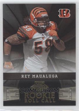 2009 Playoff Contenders - Rookie Roll Call - Gold #7 - Rey Maualuga /100