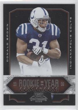 2009 Playoff Contenders - Rookie of the Year Contenders #25 - Donald Brown