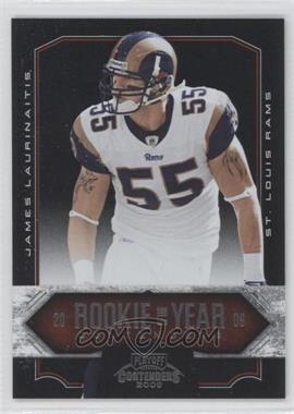 2009 Playoff Contenders - Rookie of the Year Contenders #7 - James Laurinaitis