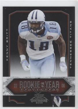 2009 Playoff Contenders - Rookie of the Year Contenders #8 - Kenny Britt