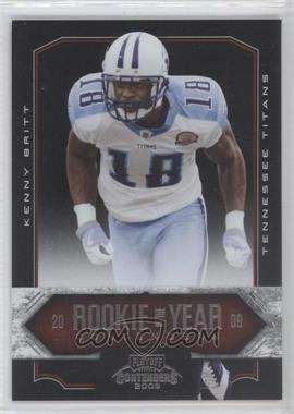 2009 Playoff Contenders - Rookie of the Year Contenders #8 - Kenny Britt