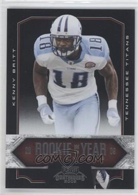 2009 Playoff Contenders - Rookie of the Year Contenders #8 - Kenny Britt