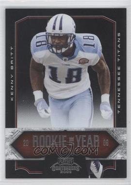 2009 Playoff Contenders - Rookie of the Year Contenders #8 - Kenny Britt