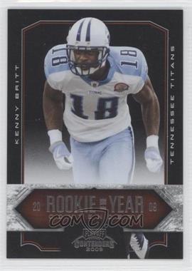 2009 Playoff Contenders - Rookie of the Year Contenders #8 - Kenny Britt