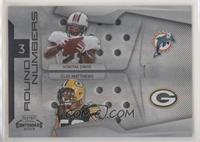 Vontae Davis, Clay Matthews #/50