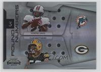 Vontae Davis, Clay Matthews #/50