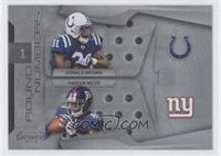 Donald Brown, Hakeem Nicks