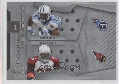 2009 Playoff Contenders - Round Numbers #12 - Kenny Britt, Beanie Wells