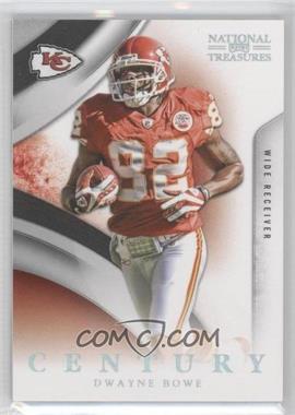 2009 Playoff National Treasures - [Base] - Century Silver #49 - Dwayne Bowe /10