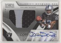 Rookie Signature Materials - Darrius Heyward-Bey #/99