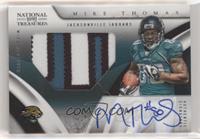 Rookie Signature Materials - Mike Thomas #/99