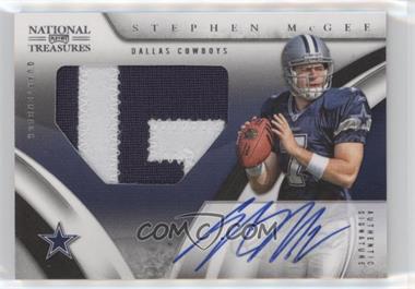 2009 Playoff National Treasures - [Base] #133 - Rookie Signature Materials - Stephen McGee /99