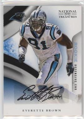 2009 Playoff National Treasures - [Base] #152 - Rookie Signatures - Everette Brown /99