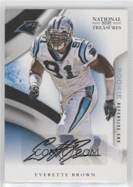 2009 Playoff National Treasures - [Base] #152 - Rookie Signatures - Everette Brown /99
