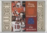 Barry Sanders, Eric Dickerson #/95