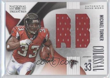 2009 Playoff National Treasures - Colossal Materials - Position #17 - Michael Turner /10