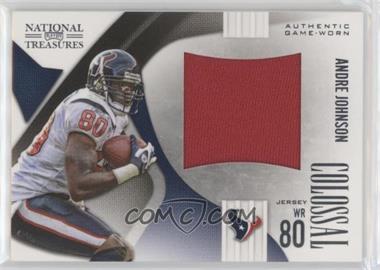 2009 Playoff National Treasures - Colossal Materials #2 - Andre Johnson /99