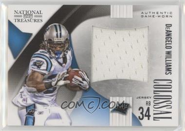 2009 Playoff National Treasures - Colossal Materials #8 - DeAngelo Williams /25