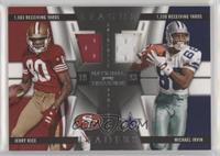 Jerry Rice, Michael Irvin #/99