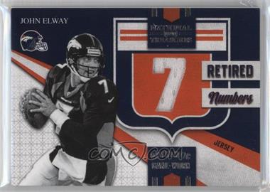2009 Playoff National Treasures - Retired Jersey Numbers #4 - John Elway /10