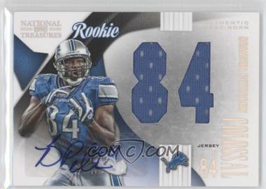 2009 Playoff National Treasures - Rookie Colossal Materials - Jersey Number Signatures #16 - Brandon Pettigrew /50