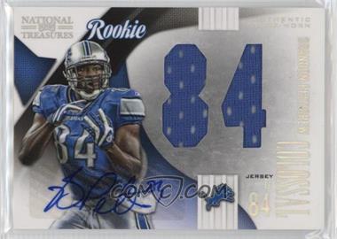 2009 Playoff National Treasures - Rookie Colossal Materials - Jersey Number Signatures #16 - Brandon Pettigrew /50