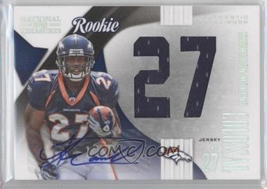2009 Playoff National Treasures - Rookie Colossal Materials - Jersey Number Signatures #4 - Knowshon Moreno /50