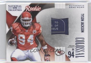 2009 Playoff National Treasures - Rookie Colossal Materials - Laundry Tag #23 - Tyson Jackson /50