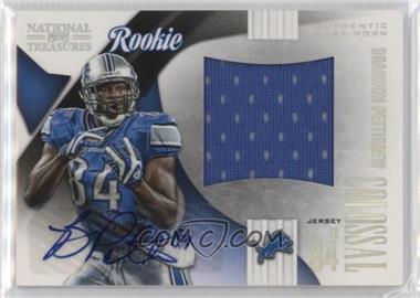 2009 Playoff National Treasures - Rookie Colossal Materials - Signatures #16 - Brandon Pettigrew /50