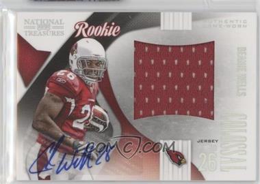 2009 Playoff National Treasures - Rookie Colossal Materials - Signatures #18 - Beanie Wells /50