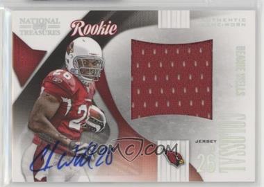 2009 Playoff National Treasures - Rookie Colossal Materials - Signatures #18 - Beanie Wells /50