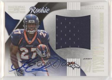 2009 Playoff National Treasures - Rookie Colossal Materials - Signatures #4 - Knowshon Moreno /50